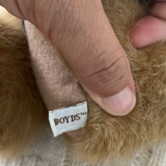 Boyd’s Bear 1988-2006 jointed limbs 17” tall tan bean belly great condition - Picture 3 of 11